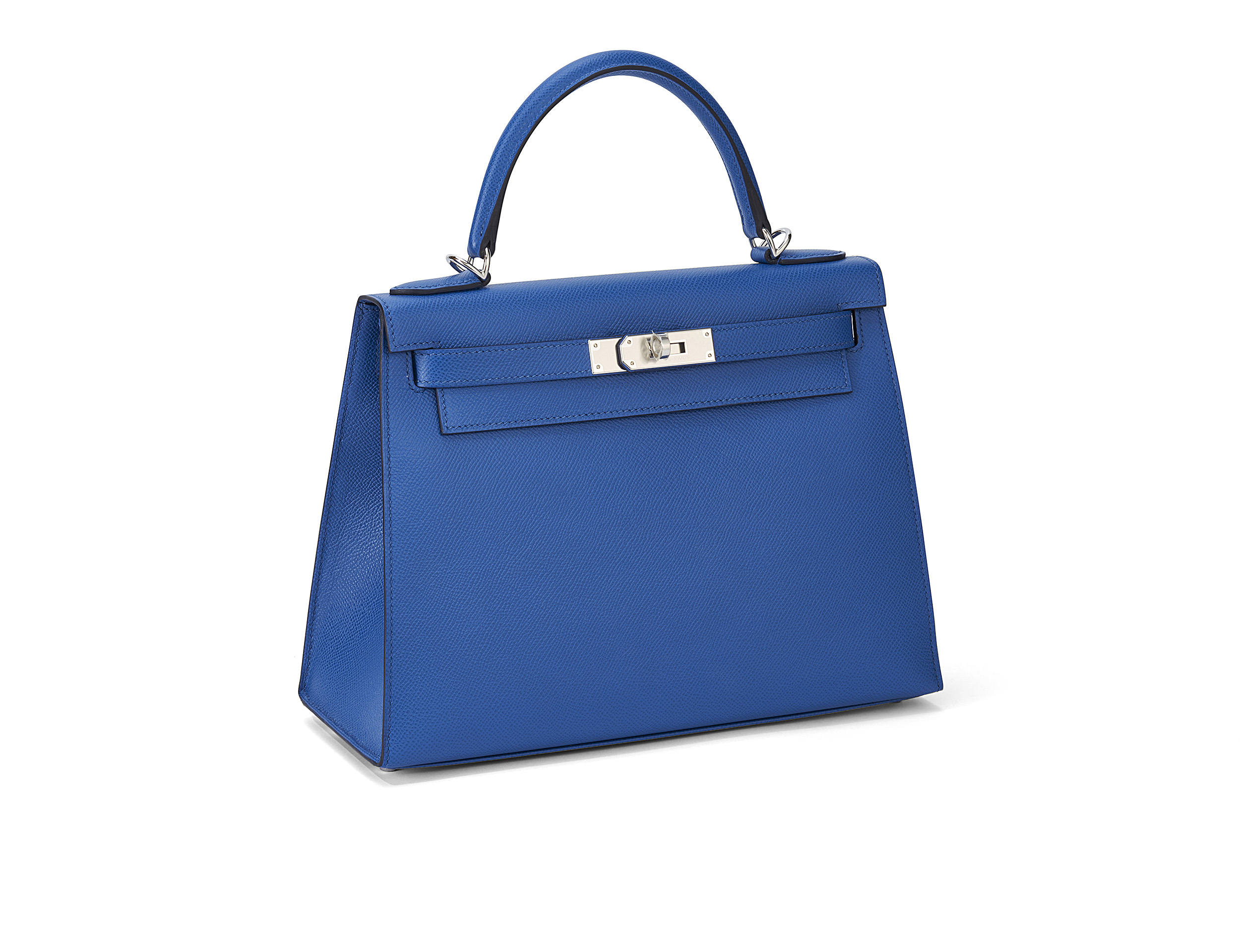 Kelly 28 Sellier Bleu France Epsom  