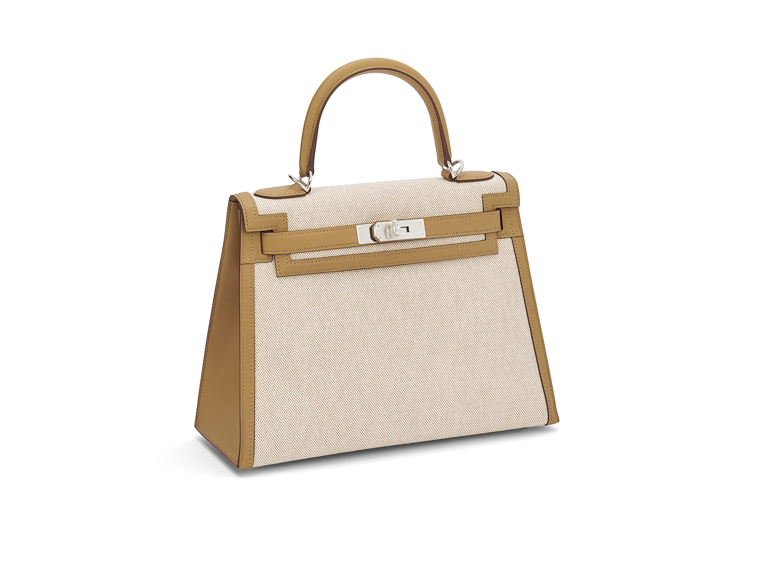 Kelly 28 Sellier Ecru/Beige Toile Swift